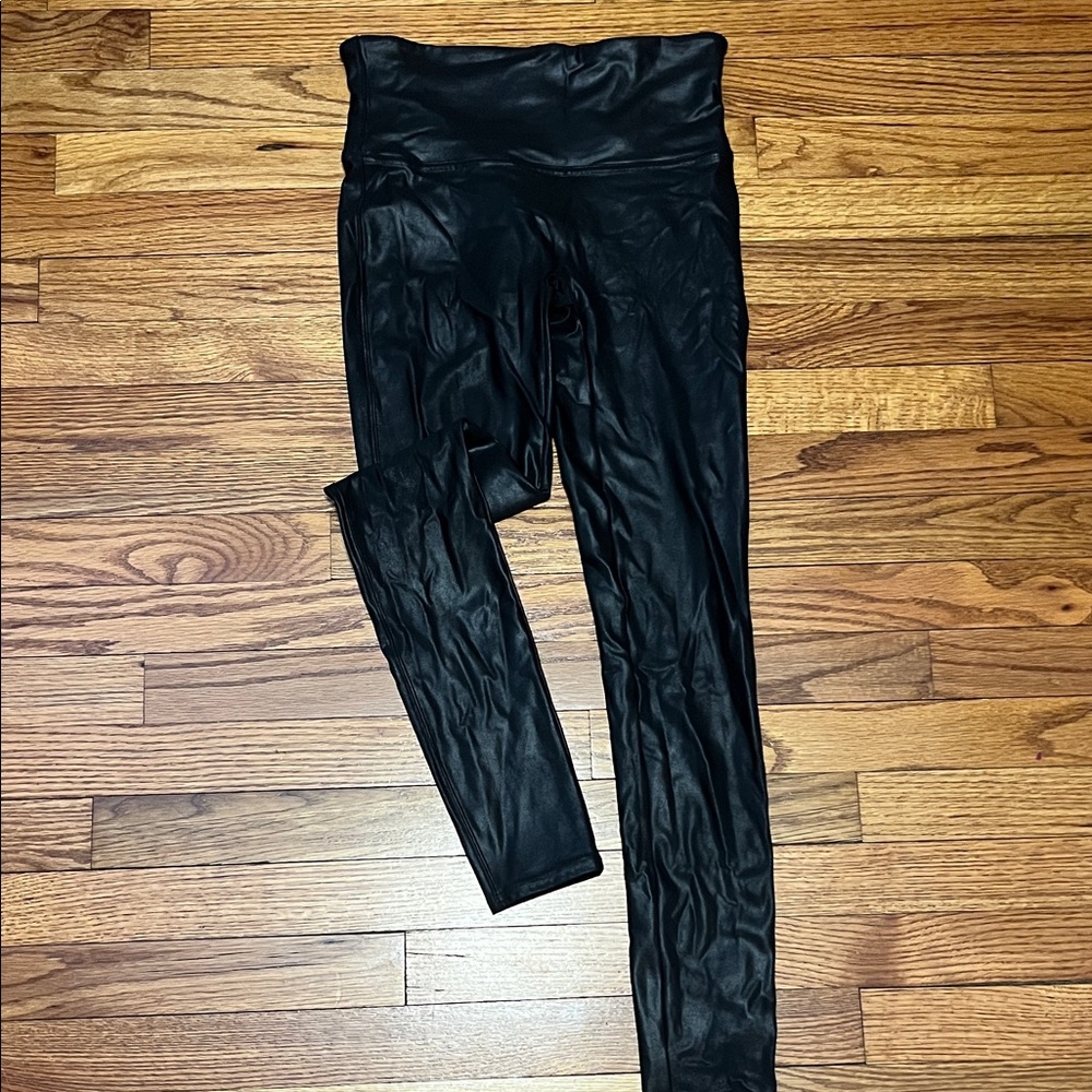 SPANX Faux Leather Leggings